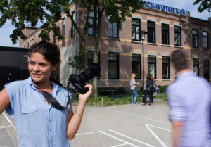 Studente van de Nederlandse Fotovakschool